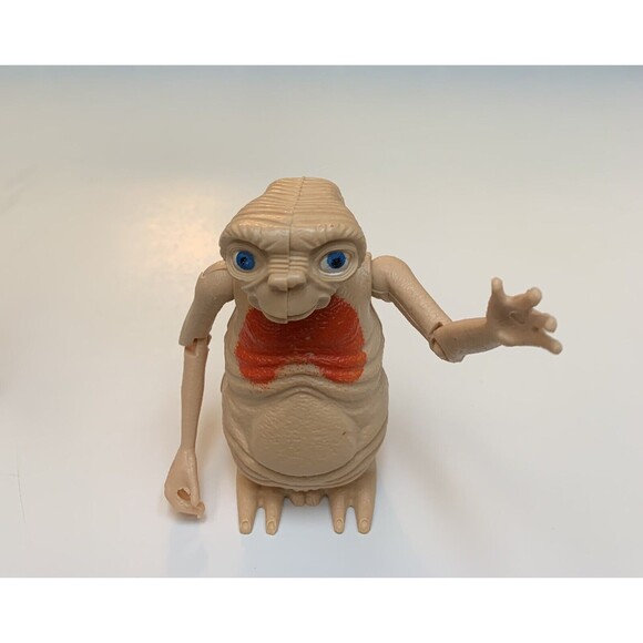 Vintage 1980's E.T. Small Figurines 4" Tall Neck Extending Tablet Set Of 2‎ - Picture 6 of 6